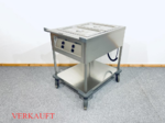 Nischik GmbH Industrieverwertung aus Kirchberg - BLANCO SAW 2 Bain Marie Becken Ausgabe Wagen Gastro 2 GN1/1 mobil