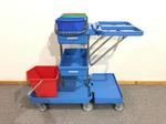 Nischik GmbH Industrieverwertung aus Kirchberg - Putzwagen Systemwagen Ecolab Mobilette + Zubehör 